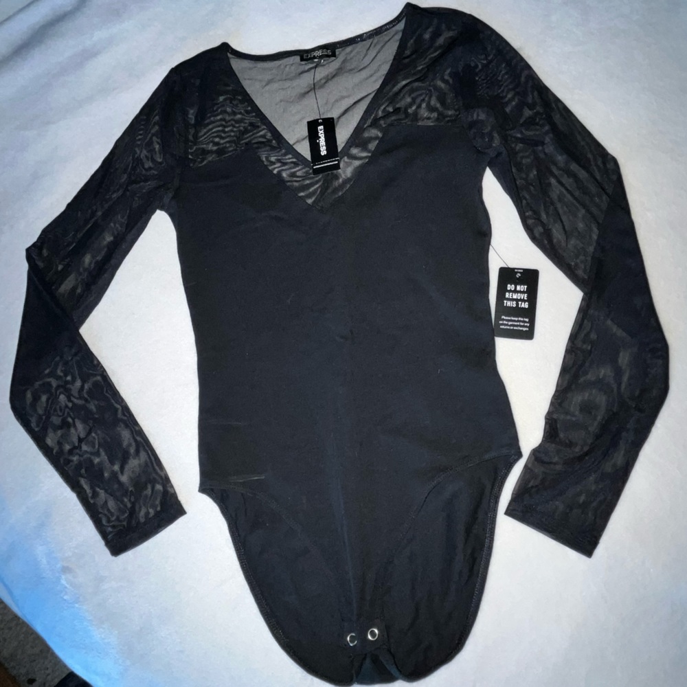 Express Mesh Bodysuit. Size XS